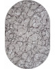 Ковер F389 - GRAY - Овал - коллекция SILVER
