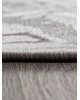Ковер F389 - GRAY - Овал - коллекция SILVER