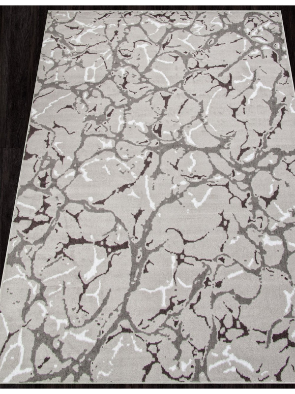 Ковер F389 - GRAY - Прямоугольник - коллекция SILVER