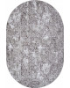 Ковер F390 - GRAY - Овал - коллекция SILVER