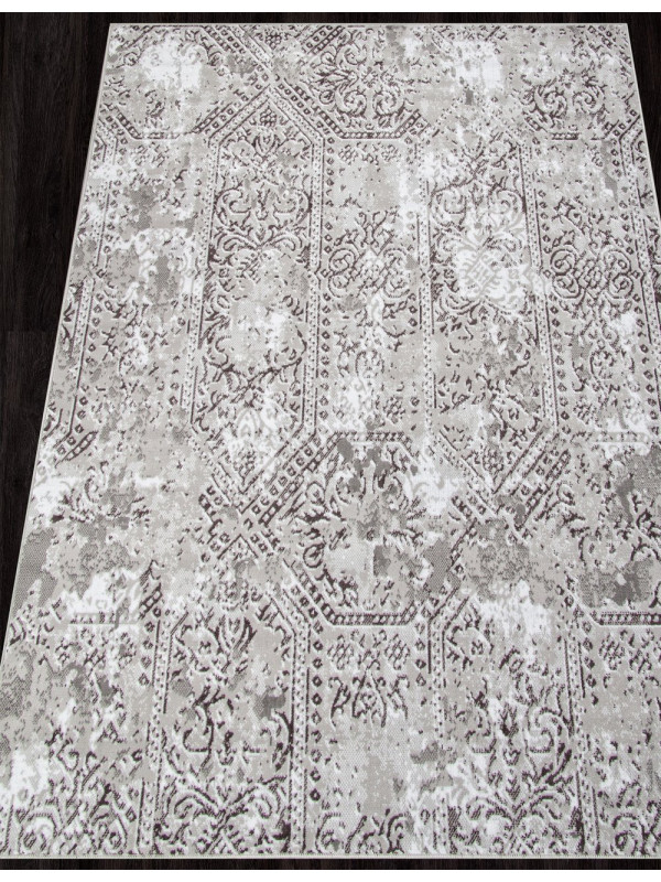 Ковер F390 - GRAY - Прямоугольник - коллекция SILVER