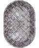 Ковер F391 - GRAY - Овал - коллекция SILVER