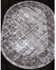 Ковер F391 - GRAY - Овал - коллекция SILVER