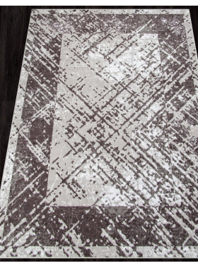Ковер F391 - GRAY - Прямоугольник - коллекция SILVER 1,5x4 м