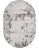 Ковер F392 - GRAY - Овал - коллекция SILVER