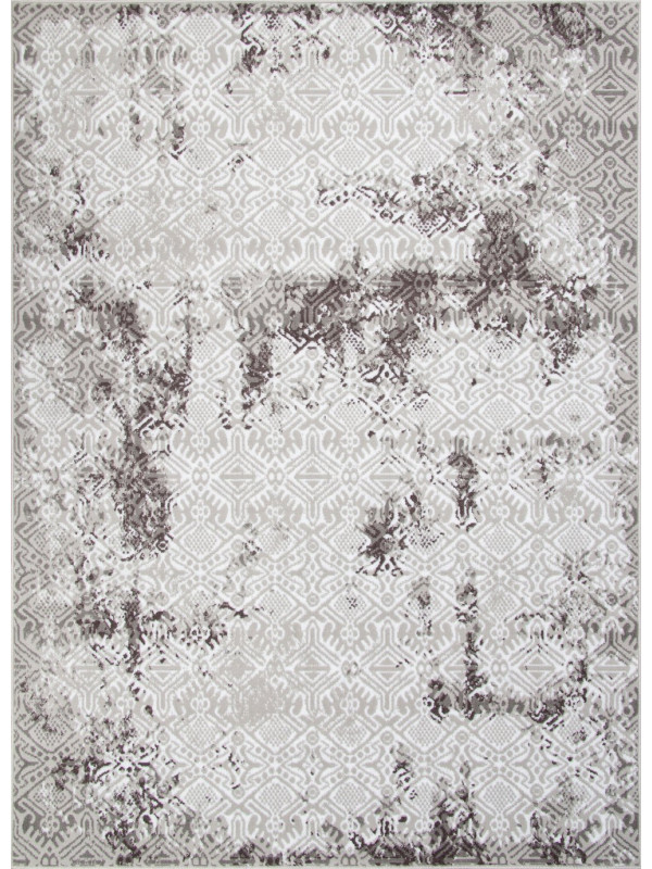 Ковер F392 - GRAY - Прямоугольник - коллекция SILVER