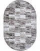 Ковер F394 - GRAY - Овал - коллекция SILVER