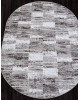 Ковер F394 - GRAY - Овал - коллекция SILVER