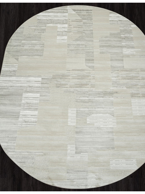Ковер F190 - CREAM-NATURAL - Овал - коллекция SIRIUS