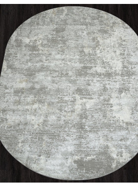 Ковер F197 - CREAM-GRAY - Овал - коллекция SIRIUS 1x2 м