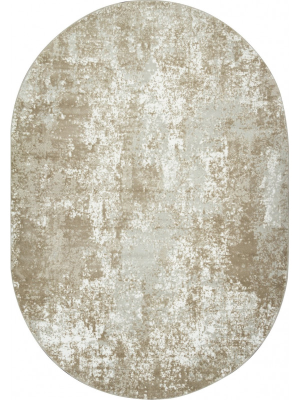 Ковер F198 - BEIGE-NATURAL - Овал - коллекция SIRIUS