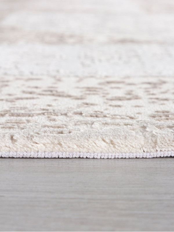 Ковер 01459A - BEIGE / WHITE - Прямоугольник - коллекция SIROCCO
