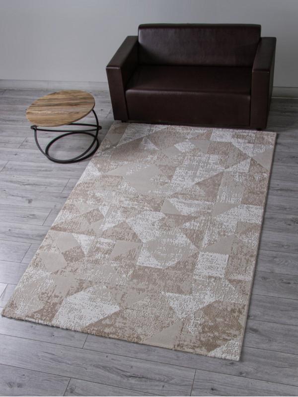 Ковер H921AC - BEIGE / WHITE - Прямоугольник - коллекция SIROCCO