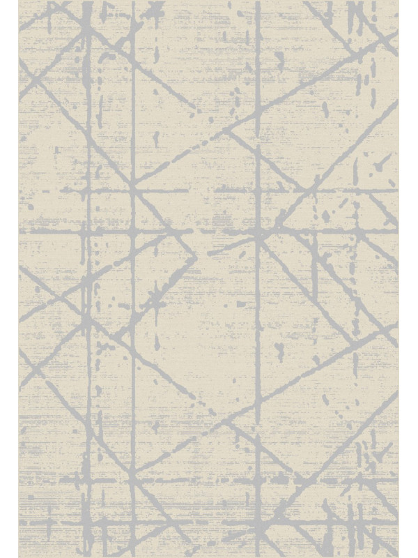 Ковер F646 - GRAY-CREAM - Прямоугольник - коллекция SKAT