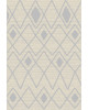 Ковер F647 - GRAY-CREAM - Прямоугольник - коллекция SKAT