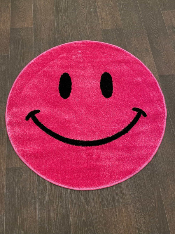 Ковер NC19 - PINK - Круг - коллекция SMILE 2
