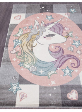 Ковер 2394 - LIGHT GRAY - Прямоугольник - коллекция SOFIT 0,8x1,5 м
