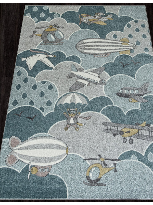 Ковер C225 - MULTICOLOR - Прямоугольник - коллекция SOFIT