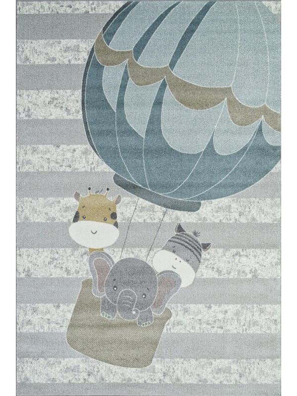 Ковер F263 - GRAY - Прямоугольник - коллекция SOFIT