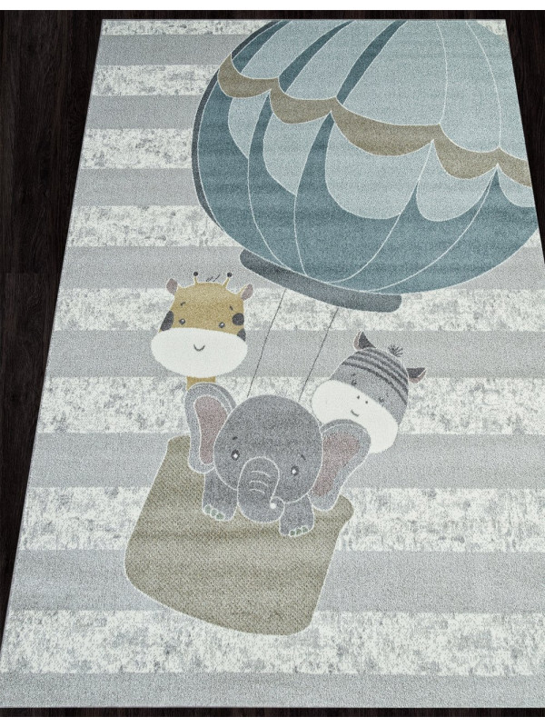 Ковер F263 - GRAY - Прямоугольник - коллекция SOFIT