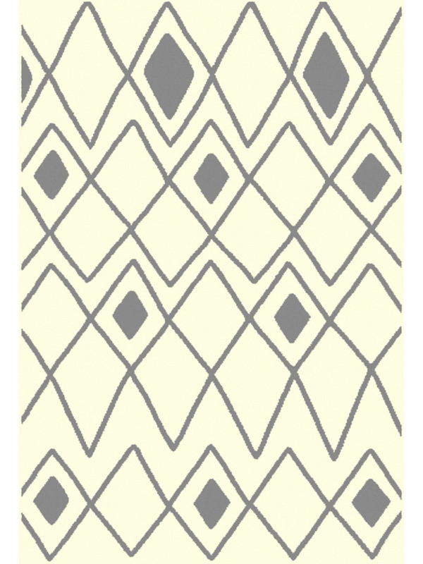 Ковер VR50 - CREAM-GRAY - Прямоугольник - коллекция STORM