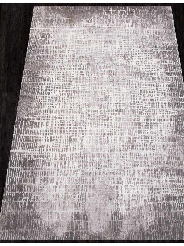 Ковер 01606C - C.POLY L.GREY / WHITE - Прямоугольник - коллекция TEMPO