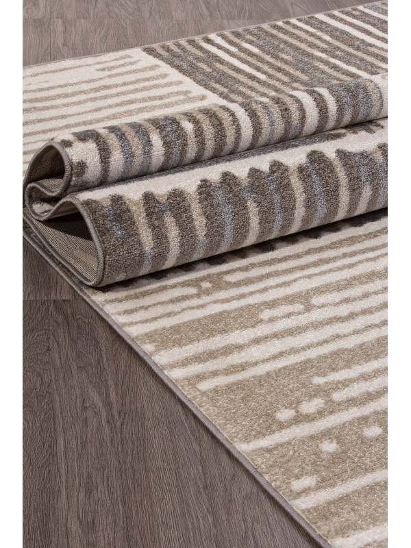 Ковер F043 - BEIGE - Прямоугольник - коллекция TORNADO