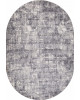 Ковер F050 - GRAY - Овал - коллекция TORNADO