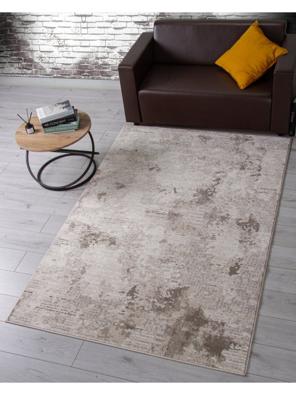 Ковер F152 - BEIGE-BROWN - Прямоугольник - коллекция TORNADO