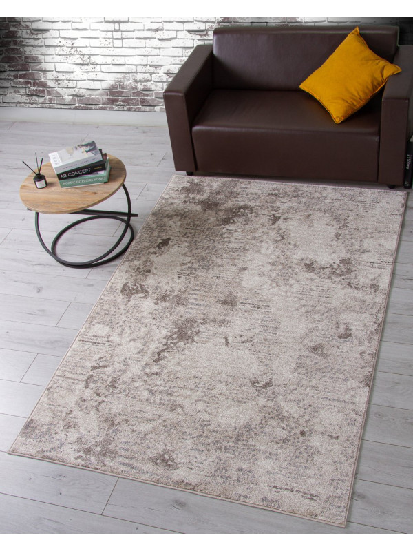 Ковер F152 - BEIGE-BROWN - Прямоугольник - коллекция TORNADO