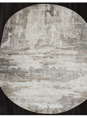 Ковер F156 - BEIGE - Овал - коллекция TORNADO 0,8x1,5 м