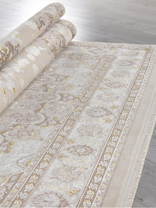 Ковер A050B - L.BEIGE / CREAM - Прямоугольник - коллекция ZARINA