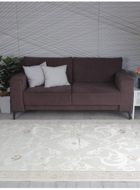 Ковер B269A - CREAM / CREAM FDY - Прямоугольник - коллекция ZARINA 2x4 м