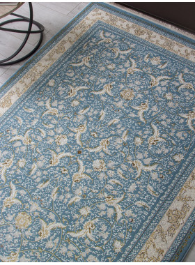 Ковер M101B - BLUE SHIRINK / BLUE SHIRINK - Прямоугольник - коллекция ZARINA 3x5 м