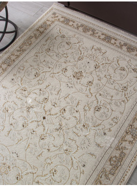 Ковер M101B - CREAM / CREAM - Прямоугольник - коллекция ZARINA 1,6x2,3 м