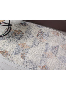 Ковер F257 - ORANGE - Овал - коллекция ZUMMA 2x2,9 м