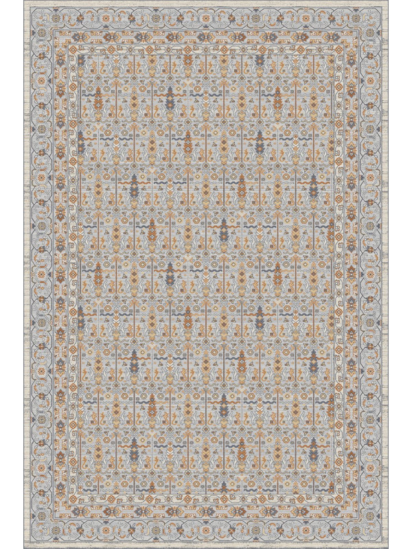 Ковер F598 - ORANGE - Прямоугольник - коллекция ZUMMA