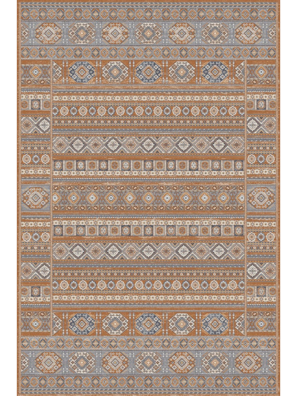 Ковер F602 - ORANGE - Прямоугольник - коллекция ZUMMA
